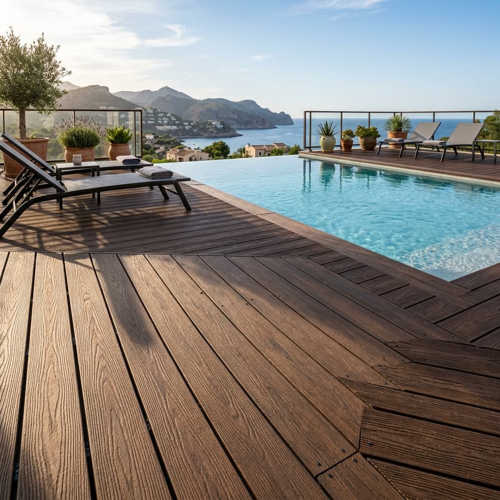 Wood Grain Composite Decking